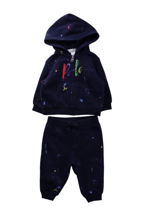 A Multicolour Pants Sets from Ralph Lauren in size 3-6M for neutral. (Front View)