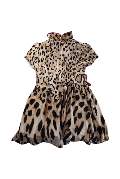 A Multicolour Short Sleeve Dresses from Colorichiari in size 2T for girl. (Back View)