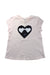 A Pink Short Sleeve Tops from Seed in size 10Y for girl. (Front View)