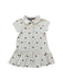 A White Short Sleeve Dresses from Tommy Hilfiger in size 12-18M for girl. (Front View)