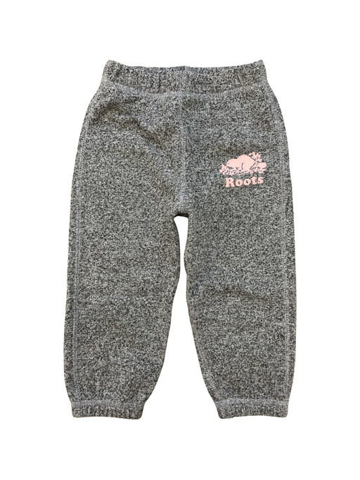 A Grey Sweatpants from Roots in size 18-24M for girl. (Front View)