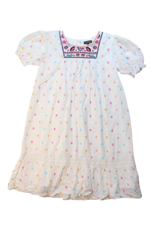 A Multicolour Short Sleeve Dresses from Velveteen in size 10Y for girl. (Front View)