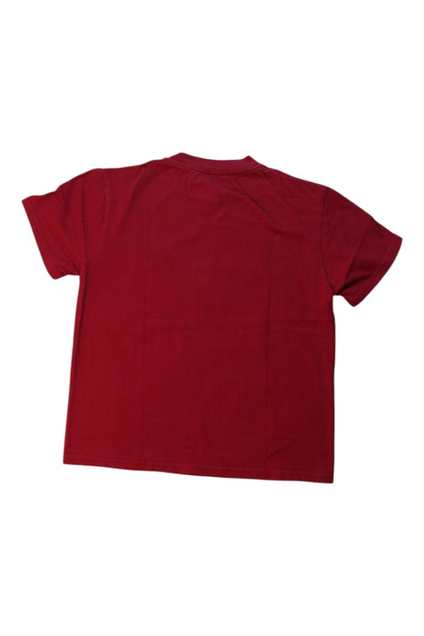 A Red Short Sleeve T Shirts from Champion in size 6T for girl. (Back View)