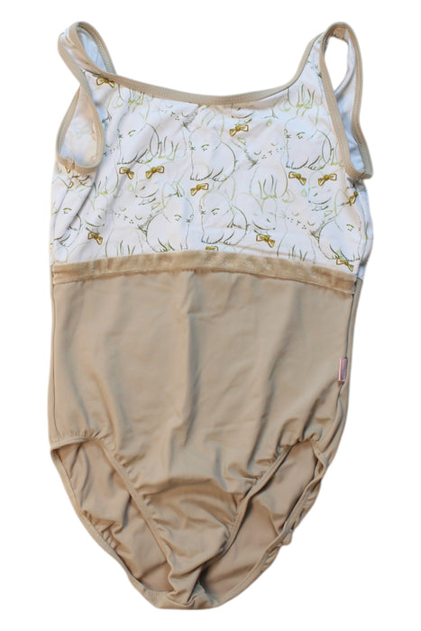 A Beige Leotards from Ballewear in size 5T for girl. (Front View)