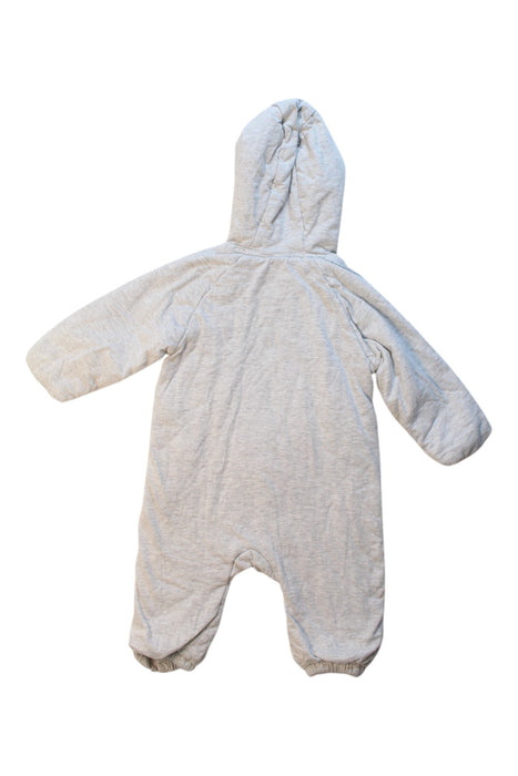 A Grey Puffer/Quilted Coats & Outerwear from John Lewis in size 6-12M for girl. (Back View)