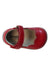 A Red Flats from See Kai Run in size 12-18M for girl. (Front View)
