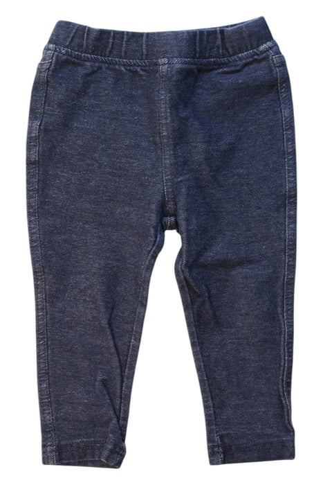 A Blue Leggings from Tea in size 6-12M for boy. (Front View)