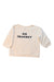 A Ivory Crewneck Sweatshirts from Organic Zoo in size 2T for boy. (Back View)
