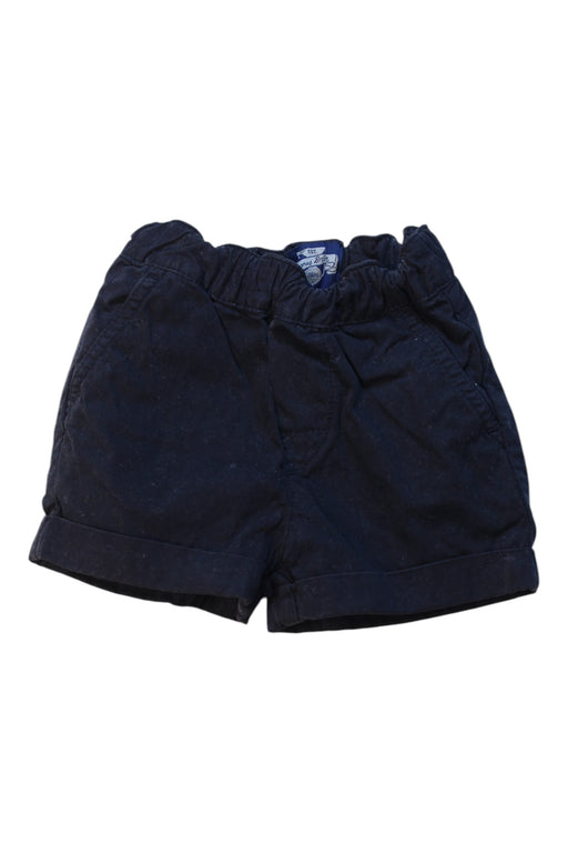 A Navy Shorts from Thomas Brown in size 3-6M for boy. (Front View)