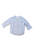A Blue Long Sleeve Shirts from Lindex in size 3-6M for boy. (Front View)