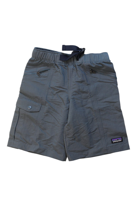 A Grey Shorts from Patagonia in size 4T for boy. (Front View)