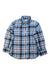 A Blue Long Sleeve Shirts from Crewcuts in size 4T for boy. (Front View)
