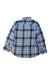 A Blue Long Sleeve Shirts from Crewcuts in size 4T for boy. (Back View)