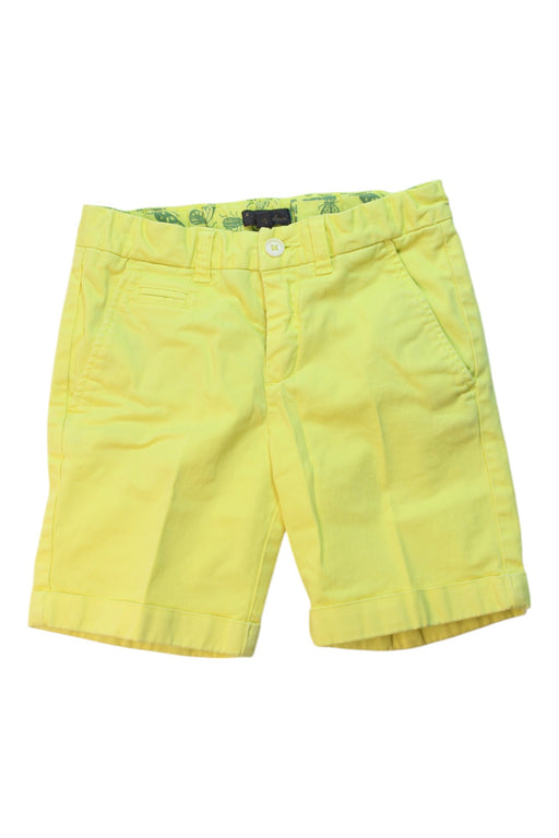 A Yellow Shorts from Velveteen in size 3T for boy. (Front View)