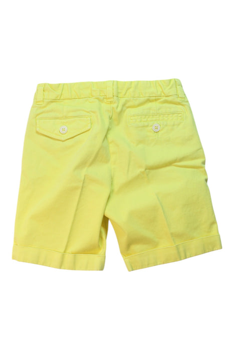 A Yellow Shorts from Velveteen in size 3T for boy. (Back View)