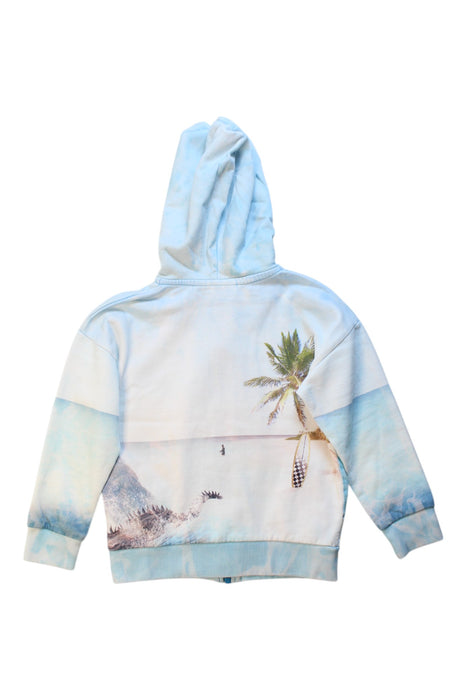 A Multicolour Zippered Sweatshirts from Molo in size 4T for boy. (Back View)