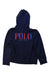 A Navy Hooded Sweatshirts from Polo Ralph Lauren in size 5T for boy. (Back View)