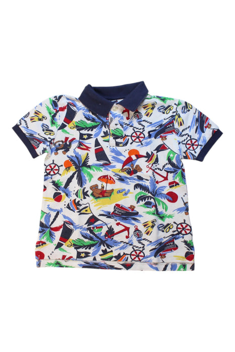 A Multicolour Short Sleeve Polos from Polo Ralph Lauren in size 6T for boy. (Front View)