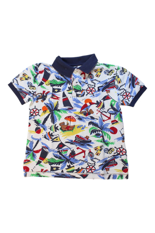 A Multicolour Short Sleeve Polos from Polo Ralph Lauren in size 6T for boy. (Front View)