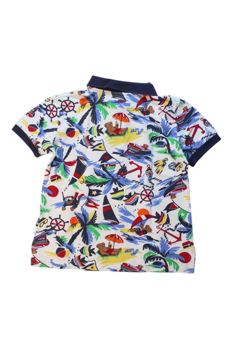 A Multicolour Short Sleeve Polos from Polo Ralph Lauren in size 6T for boy. (Back View)
