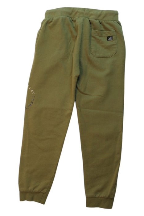 A Green Sweatpants from Mayoral in size 6T for boy. (Back View)