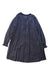 A Navy Long Sleeve Dresses from Billieblush in size 8Y for girl. (Back View)