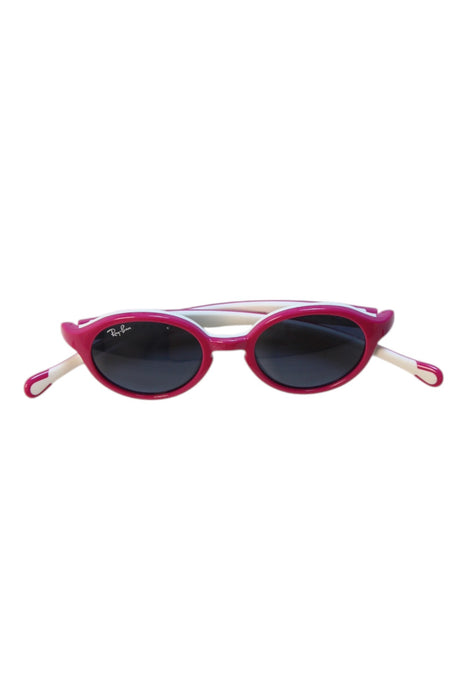 A Pink Sunglasses from Ray-Ban in size 2T for girl. (Front View)