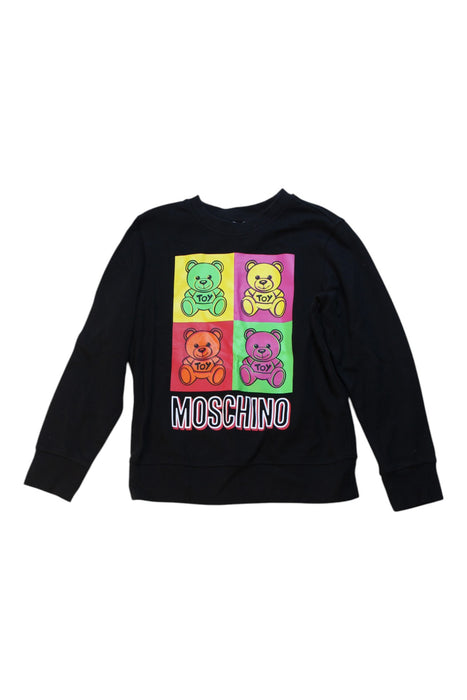 A Multicolour Crewneck Sweatshirts from Moschino in size 8Y for girl. (Front View)