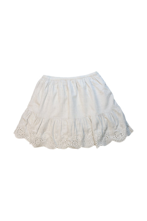 A Ivory Short Skirts from Bonpoint in size 12Y for girl. (Front View)