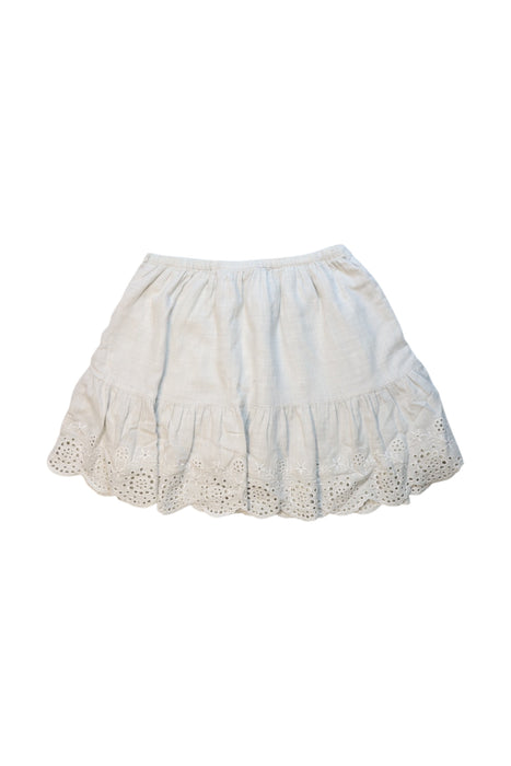 A Ivory Short Skirts from Bonpoint in size 12Y for girl. (Back View)