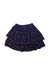 A Navy Short Skirts from Bonpoint in size 10Y for girl. (Front View)