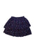 A Navy Short Skirts from Bonpoint in size 10Y for girl. (Back View)