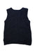 A Navy Sweater Vests from Bonpoint in size 10Y for girl. (Back View)