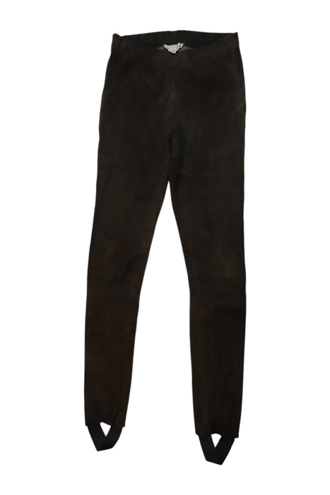 A Black Leggings from Bonpoint in size 12Y for girl. (Front View)