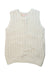 A Ivory Sweater Vests from Bonpoint in size 10Y for girl. (Front View)