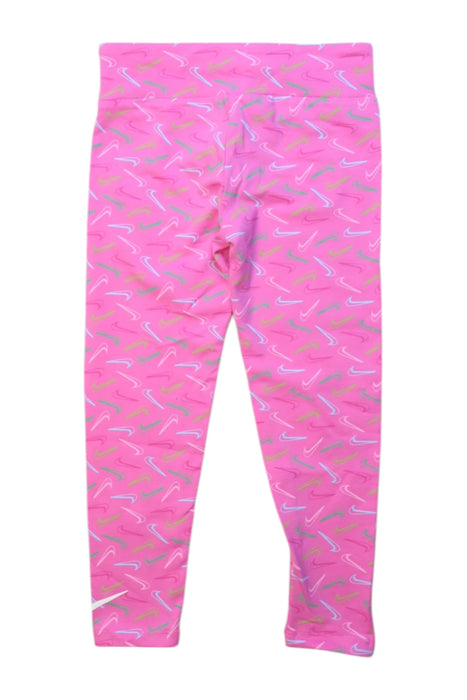 A Pink Leggings from Nike in size 5T for girl. (Back View)