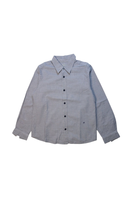 A Grey Long Sleeve Shirts from Bonpoint in size 8Y for boy. (Front View)