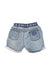 A Blue Shorts from IKKS in size 2T for boy. (Back View)