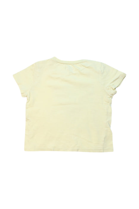 A Yellow Short Sleeve T Shirts from IKKS in size 2T for boy. (Back View)