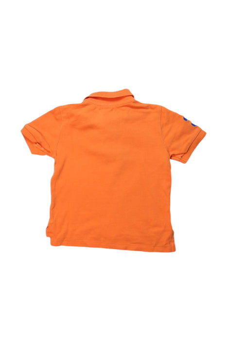 A Orange Short Sleeve Polos from Ralph Lauren in size 18-24M for boy. (Back View)