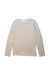 A Beige Long Sleeve Tops from Excuse My French in size 10Y for girl. (Front View)