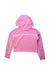 A Pink Hooded Sweatshirts from Nike in size 7Y for girl. (Back View)