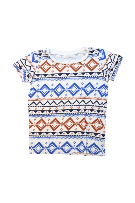 A Multicolour Short Sleeve Tops from Seed in size 7Y for boy. (Front View)