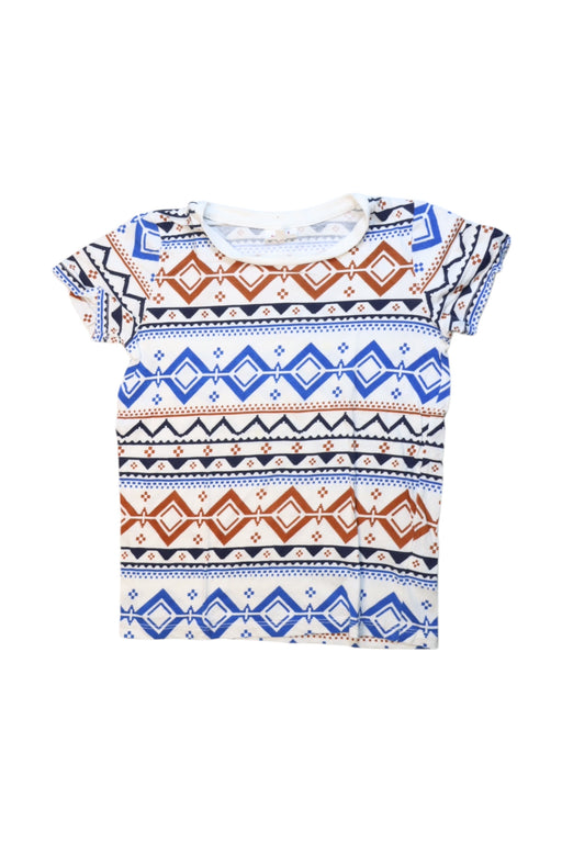 A Multicolour Short Sleeve Tops from Seed in size 7Y for boy. (Front View)