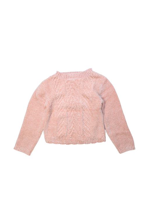 A Pink Knit Sweaters from Tommy Bahama in size 5T for girl. (Front View)