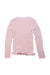 A Pink Long Sleeve Tops from Isaac Mizrahi in size 4T for girl. (Back View)