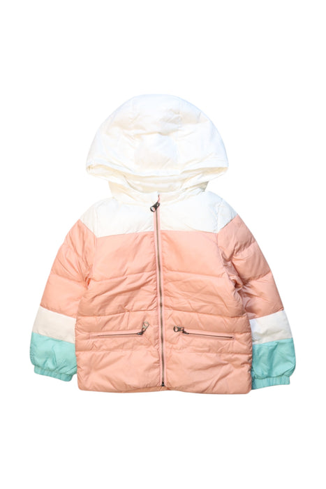 A Multicolour Puffer/Quilted Coats & Outerwear from Moody Tiger in size 4T for girl. (Front View)