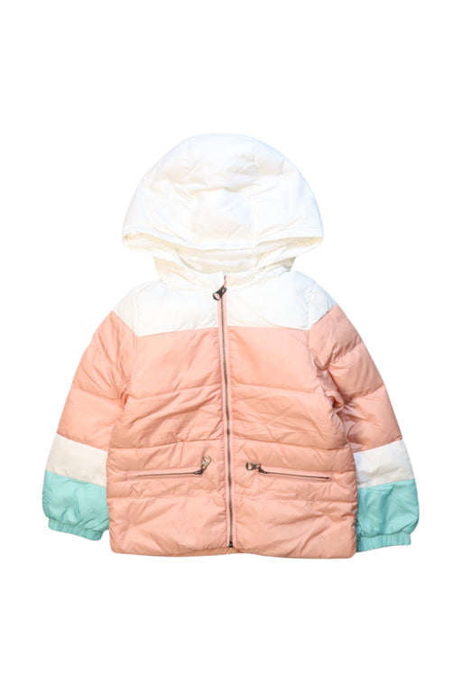 A Multicolour Puffer/Quilted Coats & Outerwear from Moody Tiger in size 4T for girl. (Front View)
