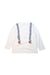 A White Long Sleeve Tops from Nicholas & Bears in size 6T for boy. (Front View)