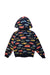 A Multicolour Zippered Sweatshirts from Polarn O. Pyret in size 6T for boy. (Back View)